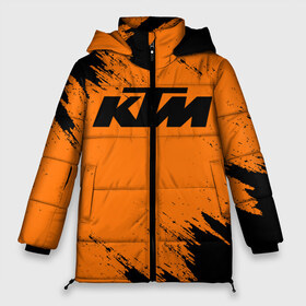 Женская зимняя куртка 3D с принтом KTM в Екатеринбурге, верх — 100% полиэстер; подкладка — 100% полиэстер; утеплитель — 100% полиэстер | длина ниже бедра, силуэт Оверсайз. Есть воротник-стойка, отстегивающийся капюшон и ветрозащитная планка. 

Боковые карманы с листочкой на кнопках и внутренний карман на молнии | enduro | ktm | moto | motocycle | sportmotorcycle | ктм | мото | мотоспорт