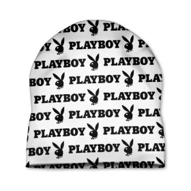 Шапка 3D с принтом PLAYBOY в Екатеринбурге, 100% полиэстер | универсальный размер, печать по всей поверхности изделия | brand | brazzers | fake taxi | faketaxi | hub | mode | playboy | бразерс | бренд | мода | фейк такси