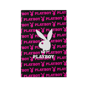 Обложка для паспорта матовая кожа с принтом PLAYBOY в Екатеринбурге, натуральная матовая кожа | размер 19,3 х 13,7 см; прозрачные пластиковые крепления | Тематика изображения на принте: brand | brazzers | fake taxi | faketaxi | hub | mode | playboy | бразерс | бренд | мода | фейк такси