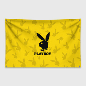 Флаг-баннер с принтом PLAYBOY | ПЛЕЙБОЙ (Z) в Екатеринбурге, 100% полиэстер | размер 67 х 109 см, плотность ткани — 95 г/м2; по краям флага есть четыре люверса для крепления | brand | brazzers | fake taxi | faketaxi | hub | mode | playboy | бразерс | бренд | мода | фейк такси