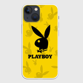 Чехол для iPhone 13 mini с принтом PLAYBOY | ПЛЕЙБОЙ (Z) в Екатеринбурге,  |  | Тематика изображения на принте: brand | brazzers | fake taxi | faketaxi | hub | mode | playboy | бразерс | бренд | мода | фейк такси