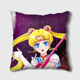 Подушка 3D с принтом Sailor Moon в Екатеринбурге, наволочка – 100% полиэстер, наполнитель – холлофайбер (легкий наполнитель, не вызывает аллергию). | состоит из подушки и наволочки. Наволочка на молнии, легко снимается для стирки | anime | japan | manga | sailor moon | аниме | девочка | девушка | луна | лунная призма | манга | сейлор мун | сэйлор мун | япония