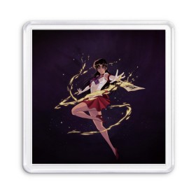 Магнит 55*55 с принтом SAILOR MARS в Екатеринбурге, Пластик | Размер: 65*65 мм; Размер печати: 55*55 мм | anime | japan | manga | sailor moon | аниме | девочка | девушка | луна | лунная призма | манга | сейлор мун | сэйлор мун | япония