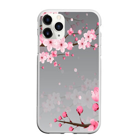 Чехол для iPhone 11 Pro Max матовый с принтом САКУРА в Екатеринбурге, Силикон |  | chery | flowers | japan | sakura | вишня | растения | сакура | цветы | цветы сакуры | япония