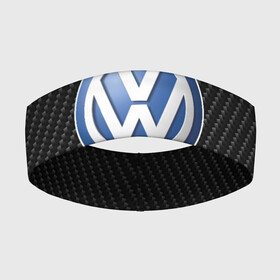 Повязка на голову 3D с принтом Volkswagen Logo | Фольксваген Лого в Екатеринбурге,  |  | amarok | arteon | caravelle | golf | polo | scirocco | teramont | tiguan | to | touareg | transporter | volkswagen | vw | авто | автомобиль | ам | бренд | карбон | машина | машины | народный автомобиль | фольксваген