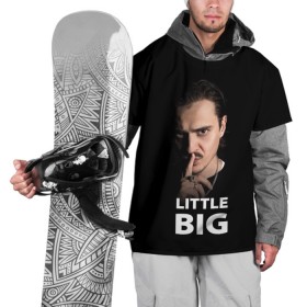Накидка на куртку 3D с принтом Little Big. Илья Прусикин в Екатеринбурге, 100% полиэстер |  | little big | евровидение | илья прусикин
