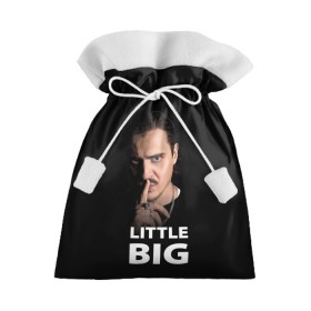 Подарочный 3D мешок с принтом Little Big. Илья Прусикин в Екатеринбурге, 100% полиэстер | Размер: 29*39 см | Тематика изображения на принте: little big | евровидение | илья прусикин