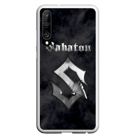 Чехол для Honor P30 с принтом SABATON в Екатеринбурге, Силикон | Область печати: задняя сторона чехла, без боковых панелей | sabaton | skull | даниель муллбак | йоаким броден | крис рёланд | оскар монтелиус | пэр сундстрём | рикард сунден | сабатон | скелет | тоббе энглунд | томми юханссон | ханнес ван дал | черепа