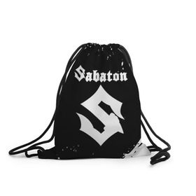 Рюкзак-мешок 3D с принтом SABATON в Екатеринбурге, 100% полиэстер | плотность ткани — 200 г/м2, размер — 35 х 45 см; лямки — толстые шнурки, застежка на шнуровке, без карманов и подкладки | sabaton | skull | даниель муллбак | йоаким броден | крис рёланд | оскар монтелиус | пэр сундстрём | рикард сунден | сабатон | скелет | тоббе энглунд | томми юханссон | ханнес ван дал | черепа