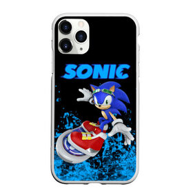 Чехол для iPhone 11 Pro Max матовый с принтом Sonic в Екатеринбурге, Силикон |  | game | sonic | sonic the hedgehog | видеоигра | доктор эггман | ёж | ёж соник | игра | сега | синий антропоморфный ёж | соник | соник в кино