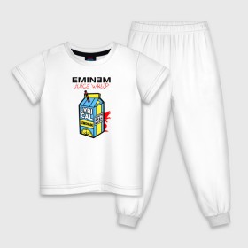 Детская пижама хлопок с принтом Eminem Juice WRLD Godzilla в Екатеринбурге, 100% хлопок |  брюки и футболка прямого кроя, без карманов, на брюках мягкая резинка на поясе и по низу штанин
 | 100 сок | eminem | godzilla | juice | juice wrld | logo | music | rap | альбом | годзилла | джус | джюс | лейбл | лирика | лирический | лого | логотип | рэп | сок | трубочка | эминем