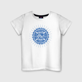 Детская футболка хлопок с принтом Eat More Pie! в Екатеринбурге, 100% хлопок | круглый вырез горловины, полуприлегающий силуэт, длина до линии бедер | supernatural | vdzabma | сверхъестественное