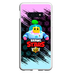 Чехол для Samsung S10E с принтом BRAWL STARS (SPROUT) [4] в Екатеринбурге, Силикон | Область печати: задняя сторона чехла, без боковых панелей | 8 bit | android | brawl | brawl stars | clash | clash royale | game | leon | royale | sprout | stars | андроид | игра | кольт | леон | мобильные игры | спраут