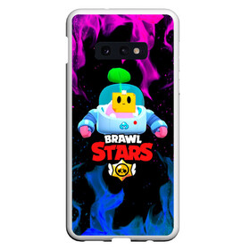 Чехол для Samsung S10E с принтом BRAWL STARS (SPROUT) [13] в Екатеринбурге, Силикон | Область печати: задняя сторона чехла, без боковых панелей | 8 bit | android | brawl | brawl stars | clash | clash royale | game | leon | royale | sprout | stars | андроид | игра | кольт | леон | мобильные игры | спраут