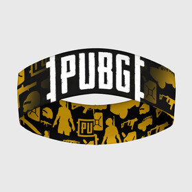 Повязка на голову 3D с принтом PUBG в Екатеринбурге,  |  | playerunknown s battlegrounds | pubg | pubg mobile | пабг | пабг лайт | пабг мобайл | пубг мобайл | пубг.
