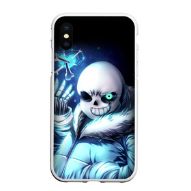 Чехол для iPhone XS Max матовый с принтом UNDERTALE в Екатеринбурге, Силикон | Область печати: задняя сторона чехла, без боковых панелей | asriel dreemurr | chara | frisk | gaster blaster | sans | undertale | азриэль дримурр | андертейл | гастер | меттатон | санс | фриск | чара