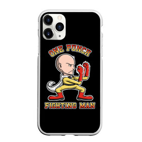 Чехол для iPhone 11 Pro матовый с принтом ONE-PUNCH MAN в Екатеринбурге, Силикон |  | one punch man | onepunchman | oppai | saitama | ван панч мен | ванпанчмен | макото миядзаки | сайтама | человек один удар