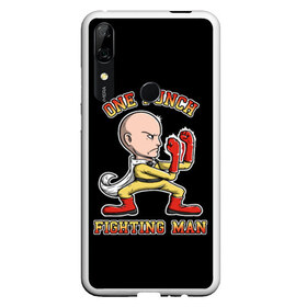 Чехол для Honor P Smart Z с принтом ONE-PUNCH MAN в Екатеринбурге, Силикон | Область печати: задняя сторона чехла, без боковых панелей | Тематика изображения на принте: one punch man | onepunchman | oppai | saitama | ван панч мен | ванпанчмен | макото миядзаки | сайтама | человек один удар