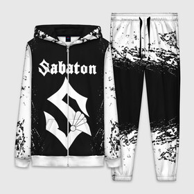 Женский костюм 3D с принтом SABATON в Екатеринбурге,  |  | sabaton | даниель муллбак | йоаким броден | крис рёланд | оскар монтелиус | пэр сундстрём | рикард сунден | сабатон | тоббе энглунд | томми юханссон | ханнес ван дал