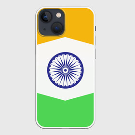 Чехол для iPhone 13 mini с принтом ИНДИЯ | INDIA (Z) в Екатеринбурге,  |  | india | индия | нью дели | страна | флаг | флаг страны | хинди