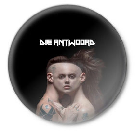 Значок с принтом Die Antwoord. House of zef в Екатеринбурге,  металл | круглая форма, металлическая застежка в виде булавки | 2020 | album | die antwoord | house of zef | ninja | yolandi | альбом | йоланди | ниндзя | обложка