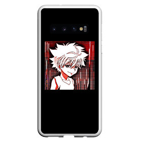 Чехол для Samsung Galaxy S10 с принтом Hunter x Hunter Киллуа Killua в Екатеринбурге, Силикон | Область печати: задняя сторона чехла, без боковых панелей | Тематика изображения на принте: hunterxhunter | hxh | killua | killua zoldyck | аниме | каваи | манга | охотник х охотник | охотникхохотник