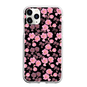 Чехол для iPhone 11 Pro Max матовый с принтом Цветок сакуры в Екатеринбурге, Силикон |  | Тематика изображения на принте: весна | модная | сакура | цветок сакуры | цветок японии | японская вишня