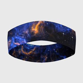 Повязка на голову 3D с принтом Космос в Екатеринбурге,  |  | абстракция | вселенная | галактика | дым | звезды | космос | модная