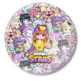 Значок с принтом BrawlStars Girls (Oko) в Екатеринбурге,  металл | круглая форма, металлическая застежка в виде булавки | Тематика изображения на принте: 8 | bea | bit | brawl | brawlstars | bs | girls | oko | stars | virus | беа | бит | бравл | бравлеры | бравлстарс | бравлы | браво | бровл | броул | броулбол | бс | вирус | герои | девочки | игра | мультик | образ | око | персонаж | пчела 