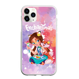Чехол для iPhone 11 Pro матовый с принтом Энчантималс в Екатеринбурге, Силикон |  | enchantimals | детское | для девочек | зверюшки | игрушки | куклы | энчантималс