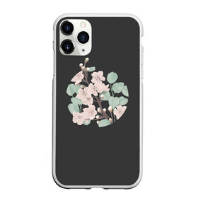 Чехол для iPhone 11 Pro Max матовый с принтом САКУРА в Екатеринбурге, Силикон |  | chery | flowers | japan | sakura | вишня | растения | сакура | цветы | цветы сакуры | япония