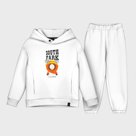Детский костюм хлопок Oversize с принтом South Park Кенни в Екатеринбурге,  |  | south park | баттерс | кайл | кени | кеннет | кенни | мультик | саус парк | стэнли | эрик | южный парк