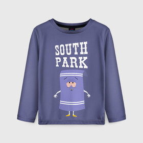 Детский лонгслив 3D с принтом South Park Полотенчико в Екатеринбурге, 100% полиэстер | длинные рукава, круглый вырез горловины, полуприлегающий силуэт
 | Тематика изображения на принте: south park | баттерс | кайл | кени | кеннет | кенни | мультик | саус парк | стэнли | эрик | южный парк