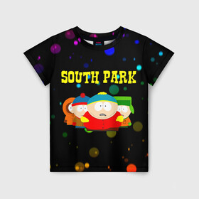 Детская футболка 3D с принтом South Park. в Екатеринбурге, 100% гипоаллергенный полиэфир | прямой крой, круглый вырез горловины, длина до линии бедер, чуть спущенное плечо, ткань немного тянется | south park | американская культура | американский мультсериал | колорадо | пародия | саус парк | саут парк | черный юмор | четыре мальчика | шоу | южный парк