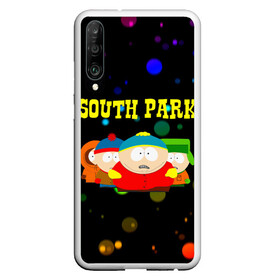 Чехол для Honor P30 с принтом South Park в Екатеринбурге, Силикон | Область печати: задняя сторона чехла, без боковых панелей | south park | американская культура | американский мультсериал | колорадо | пародия | саус парк | саут парк | черный юмор | четыре мальчика | шоу | южный парк