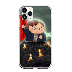 Чехол для iPhone 11 Pro матовый с принтом Eric Cartman в Екатеринбурге, Силикон |  | eric cartman | kenny | south park | ерик картман | злой картман | картман | кени | кенни | молнии | мультфильм | саус парк | саус парк мультик | флаг | черепа | эрик картман | южный парк