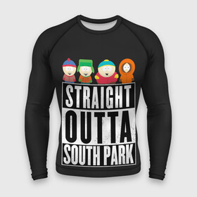 Мужской рашгард 3D с принтом South Park в Екатеринбурге,  |  | cartman | kenny | park | south | southpark | картман | кенни | мульт | мультик | парк | персонаж | персонажи | сериал | южный