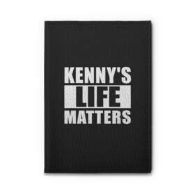 Обложка для автодокументов с принтом KENNYS LIFE MATTERS в Екатеринбурге, натуральная кожа |  размер 19,9*13 см; внутри 4 больших “конверта” для документов и один маленький отдел — туда идеально встанут права | Тематика изображения на принте: cartman | kenny | park | south | southpark | картман | кенни | мульт | мультик | парк | персонаж | персонажи | сериал | южный