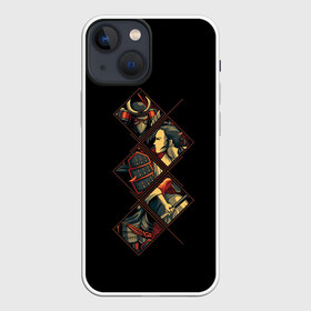 Чехол для iPhone 13 mini с принтом БИТВА САМУРАЯ | SAMURAI (Z) в Екатеринбурге,  |  | china | death | devil | japan | mask | monster | ronin | samurai | воин | дьявол | китай | маска | монстр | ронин | самурай | страж | япония