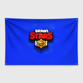 Флаг-баннер с принтом BRAWL STARS в Екатеринбурге, 100% полиэстер | размер 67 х 109 см, плотность ткани — 95 г/м2; по краям флага есть четыре люверса для крепления | 8 bit | barley | brawl stars | brock | bull | colt | crow | dynamike | frank | jessie | leon | nita | барли | бравл старс | брок | булл | ворон | джесси | динамайк | кольт | леон | фрэнк