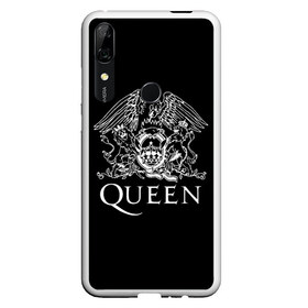 Чехол для Honor P Smart Z с принтом QUEEN в Екатеринбурге, Силикон | Область печати: задняя сторона чехла, без боковых панелей | queen | rock | we will rock you | брайан мэи | группа queen | группа квин | джон дикон | квин | королева | король | роджер тейлор | рок | фредди меркьюри