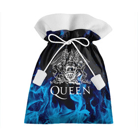 Подарочный 3D мешок с принтом QUEEN | КВИН (Z) в Екатеринбурге, 100% полиэстер | Размер: 29*39 см | queen | rock | we will rock you | брайан мэи | группа queen | группа квин | джон дикон | квин | королева | король | роджер тейлор | рок | фредди меркьюри