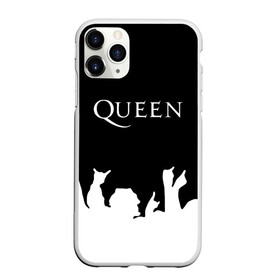 Чехол для iPhone 11 Pro Max матовый с принтом QUEEN в Екатеринбурге, Силикон |  | queen | rock | we will rock you | брайан мэи | группа queen | группа квин | джон дикон | квин | королева | король | роджер тейлор | рок | фредди меркьюри