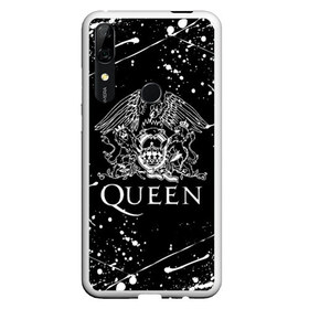 Чехол для Honor P Smart Z с принтом QUEEN в Екатеринбурге, Силикон | Область печати: задняя сторона чехла, без боковых панелей | queen | rock | we will rock you | брайан мэи | группа queen | группа квин | джон дикон | квин | королева | король | роджер тейлор | рок | фредди меркьюри