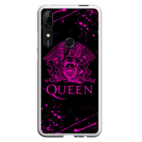 Чехол для Honor P Smart Z с принтом QUEEN в Екатеринбурге, Силикон | Область печати: задняя сторона чехла, без боковых панелей | queen | rock | we will rock you | брайан мэи | группа queen | группа квин | джон дикон | квин | королева | король | роджер тейлор | рок | фредди меркьюри