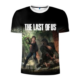 Мужская футболка 3D спортивная с принтом THE LAST OF US в Екатеринбурге, 100% полиэстер с улучшенными характеристиками | приталенный силуэт, круглая горловина, широкие плечи, сужается к линии бедра | cicadas | fireflies | naughty dog | the last of us | the last of us part 2 | джоэл | последние из нас | цикады | элли