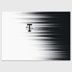 Поздравительная открытка с принтом Торпедо в Екатеринбурге, 100% бумага | плотность бумаги 280 г/м2, матовая, на обратной стороне линовка и место для марки
 | белое | пфл | рфпл | торпедо | форма | футбол | чёрное