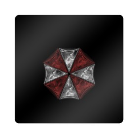 Магнит виниловый Квадрат с принтом Umbrella Corporation в Екатеринбурге, полимерный материал с магнитным слоем | размер 9*9 см, закругленные углы | 2 | biohazard | claire | evil | horror | raccoon | resident | survival | t virus | t вирус | выживание | зла | кеннеди | клэр | леон | обитель | раккун | редфилд | скотт | ужас