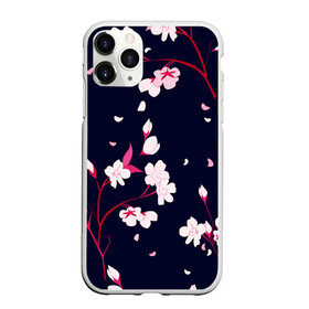 Чехол для iPhone 11 Pro матовый с принтом Сакура в Екатеринбурге, Силикон |  | cherry | flowers | japan | sakura | spring | весна | вишня | дерево | сакура | цветы | япония