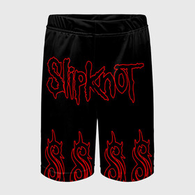 Детские спортивные шорты 3D с принтом Slipknot (5) в Екатеринбурге,  100% полиэстер
 | пояс оформлен широкой мягкой резинкой, ткань тянется
 | devil | metal | music | rock | satana | slipknot | дьявол | метал | музыка | рок | сатана | слипкнот